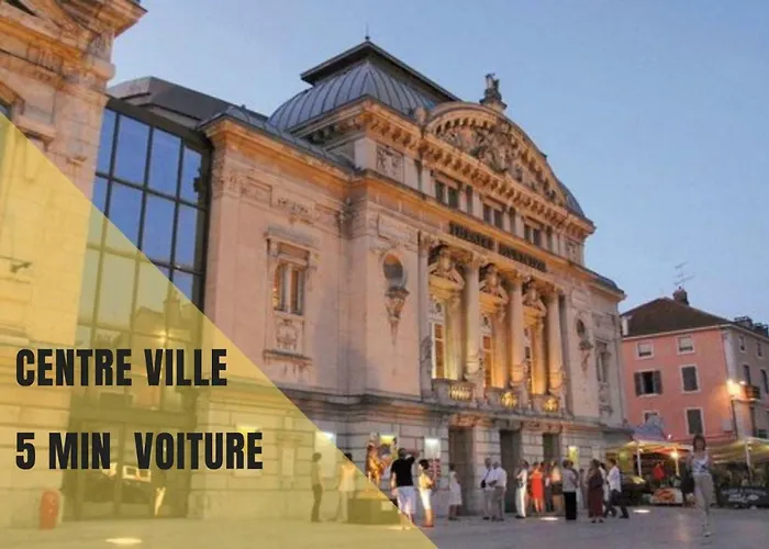 Legend- Parking Privé Gratuit- Terrasse Privée- Wifi - Convert - Alimentec * Bourg-en-Bresse